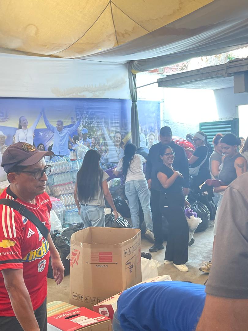 Centro de qcopio en sede de Vente Venezuela